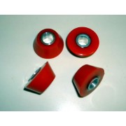 Isovibe SX Red Bushings (80 Duro Standard)