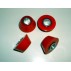 Isovibe SX Red Bushings (80 Duro Standard)